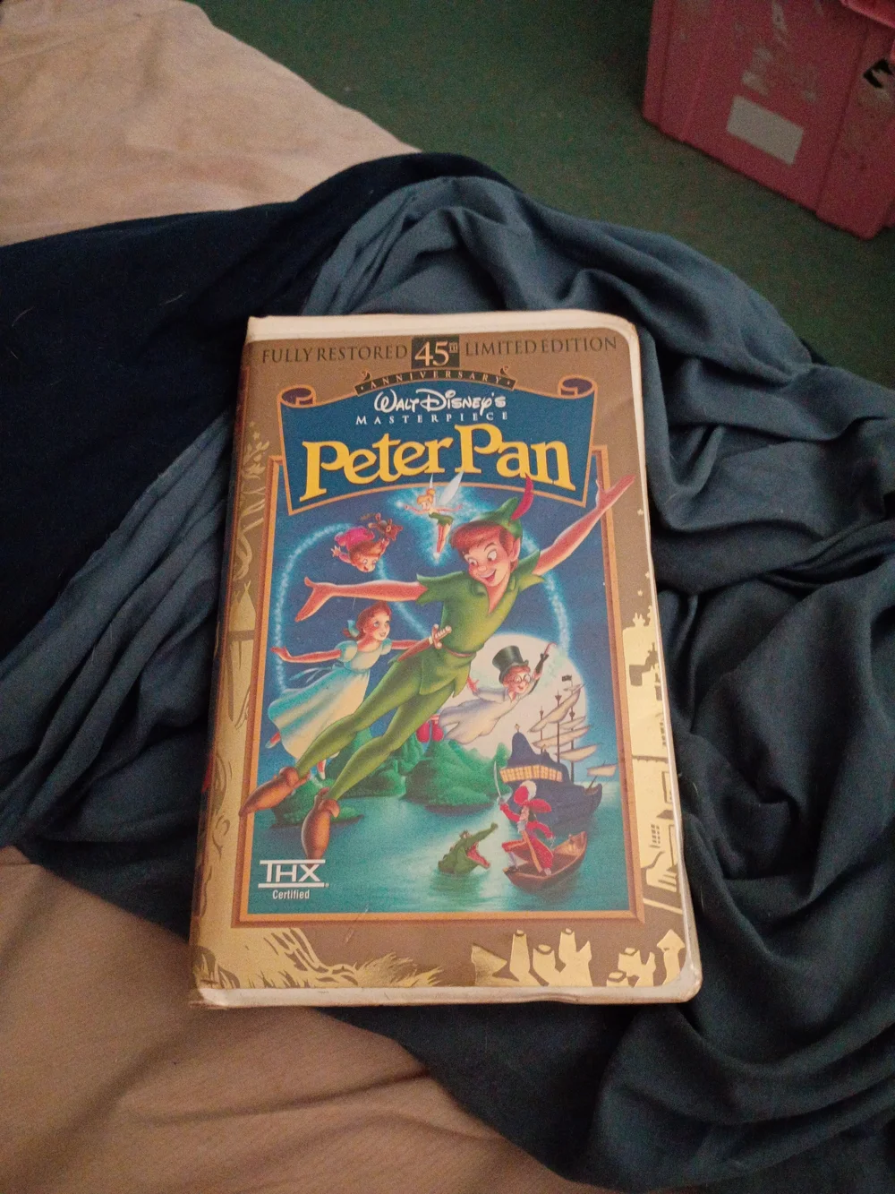 Disney Peter Pan on VHS